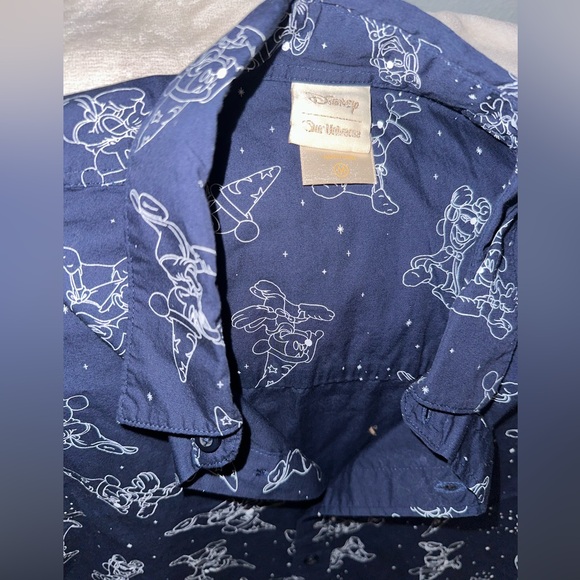 Disney HerUniverse Mickey Sorcerer Collared Button Down shirt - Picture 2 of 4